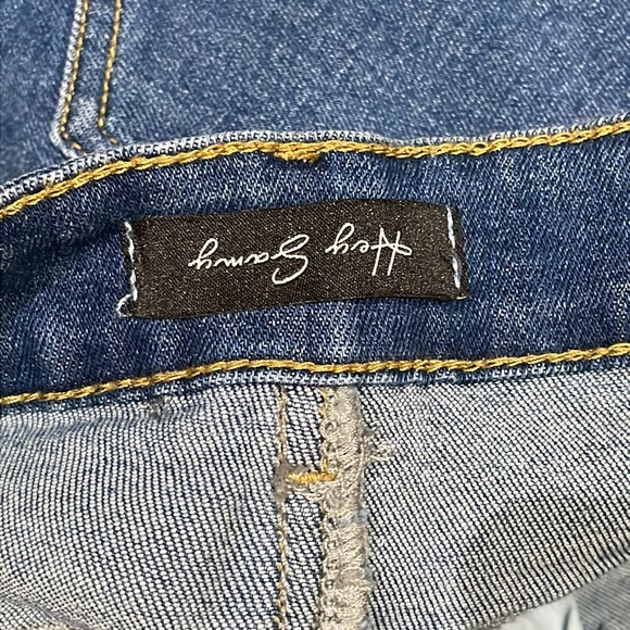 Hey Samy Frayed Jean Shorts Medium 29” Waist Stretch - Picture 4 of 4